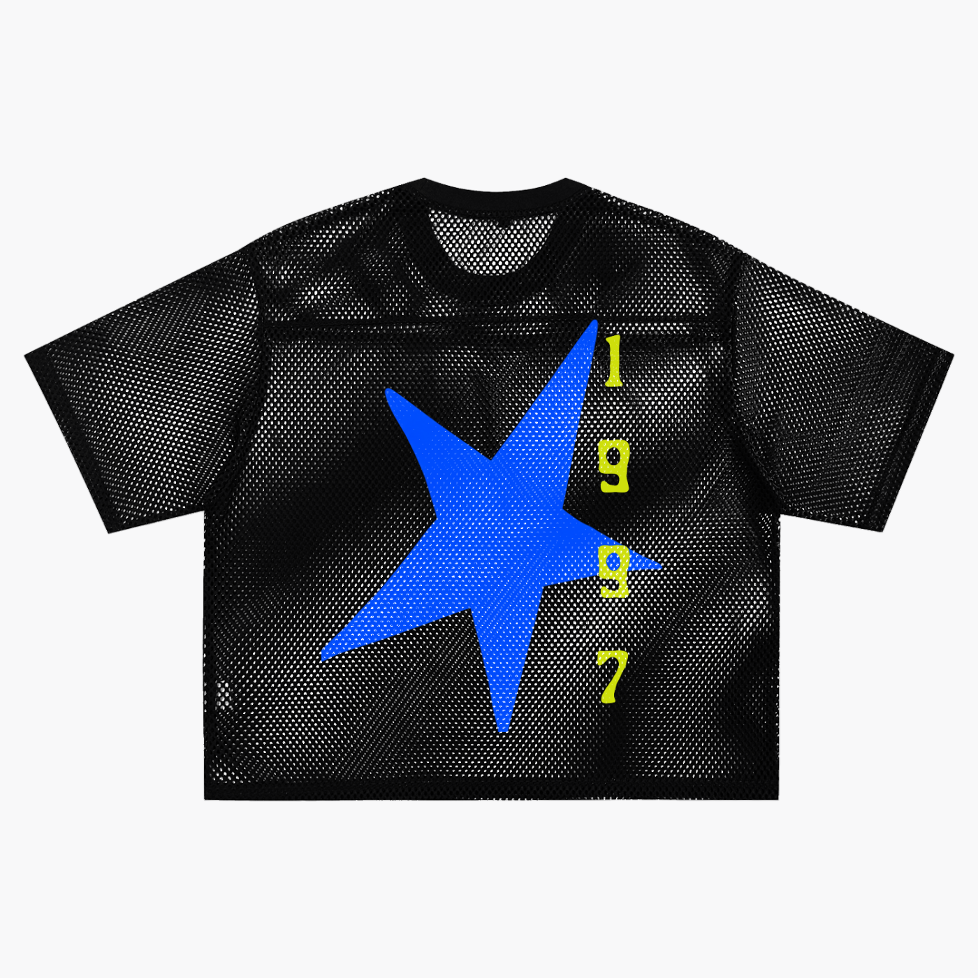 See-through Boxy Net T-Shirt
