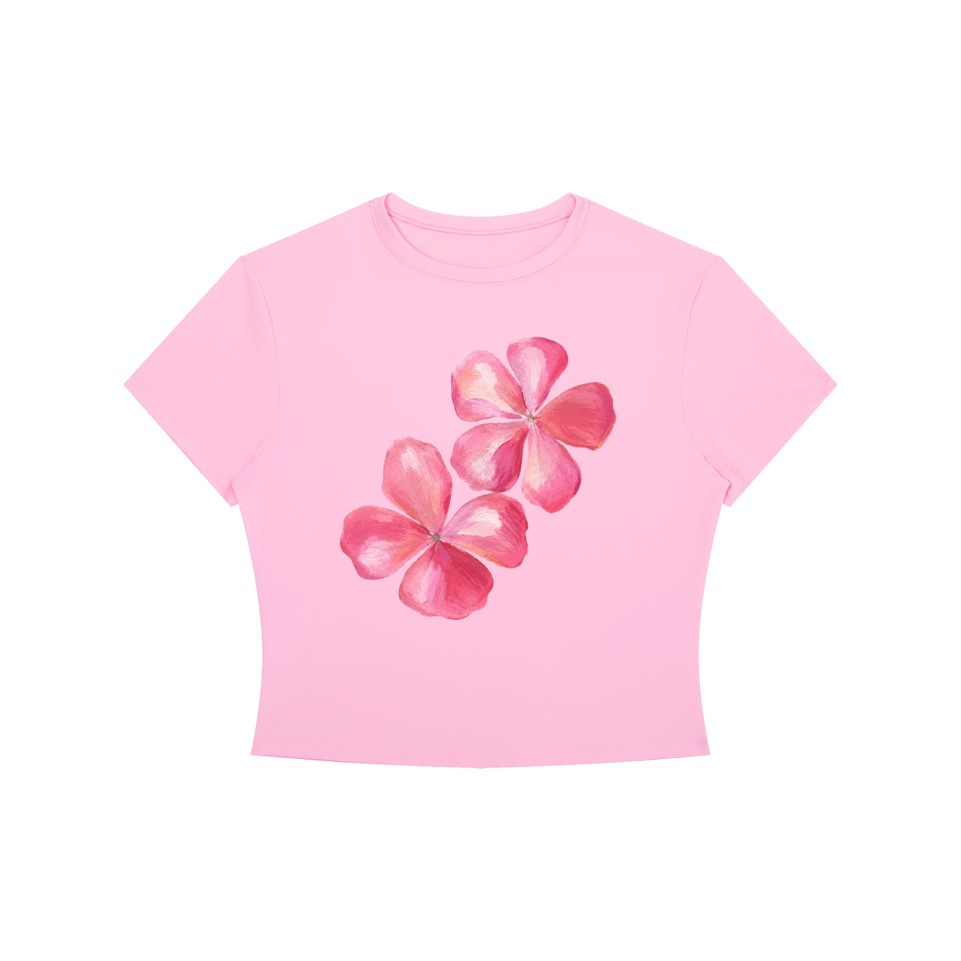 Women's Crewneck Crop T-Shirt