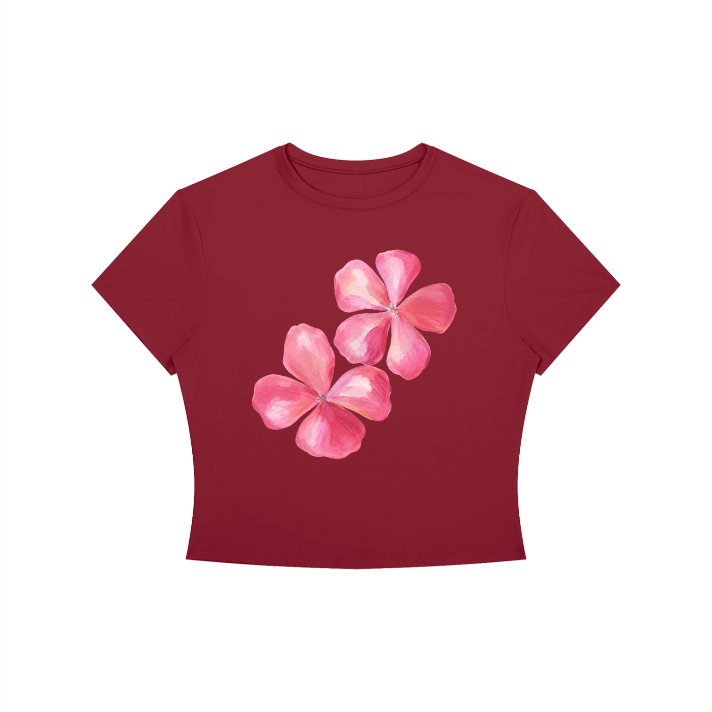 Women's Crewneck Crop T-Shirt