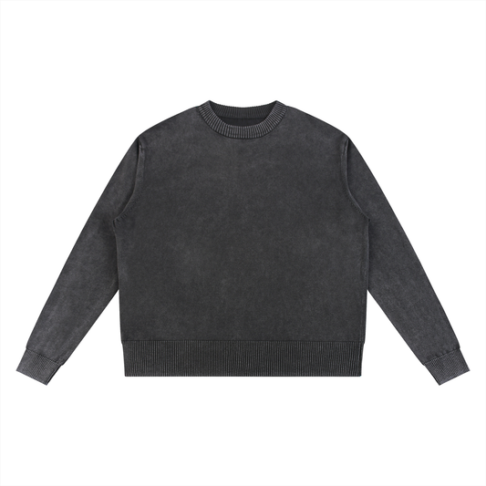 Mineral Wash Oversized Sweater
