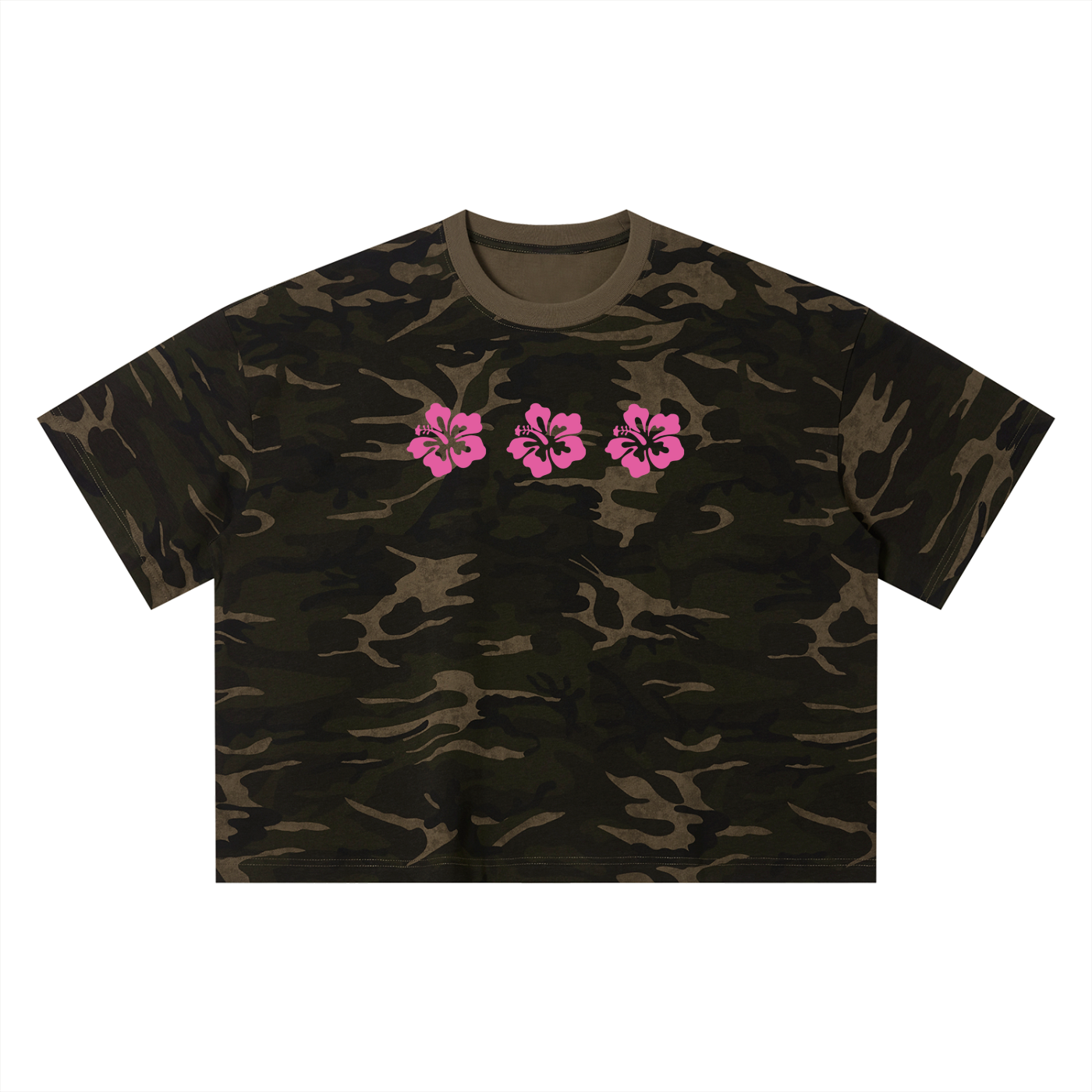 Unisex Camo Boxy T-Shirt