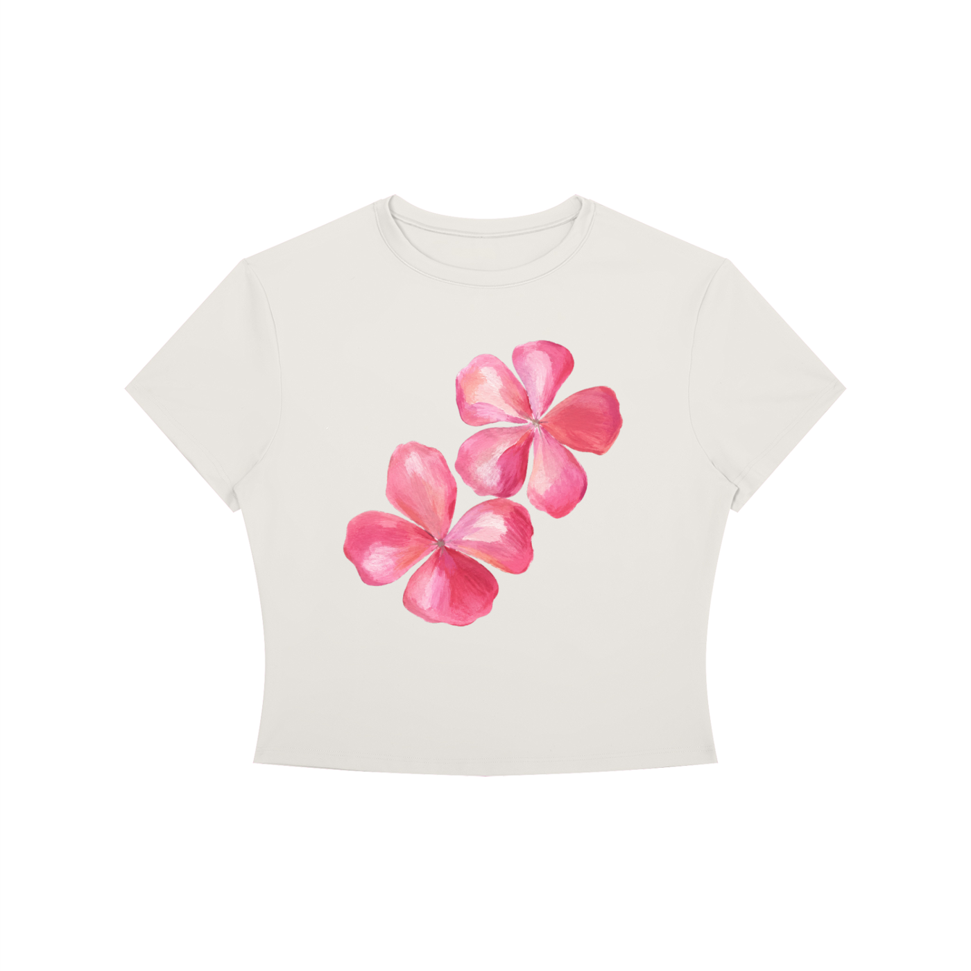 Women's Crewneck Crop T-Shirt