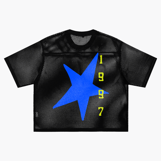 See-through Boxy Net T-Shirt